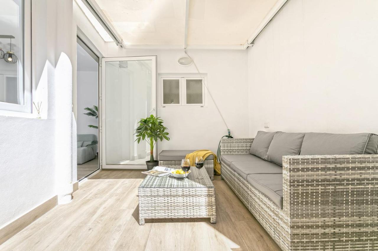 Precioso Apartamento Con Patio Málaga Extérieur photo